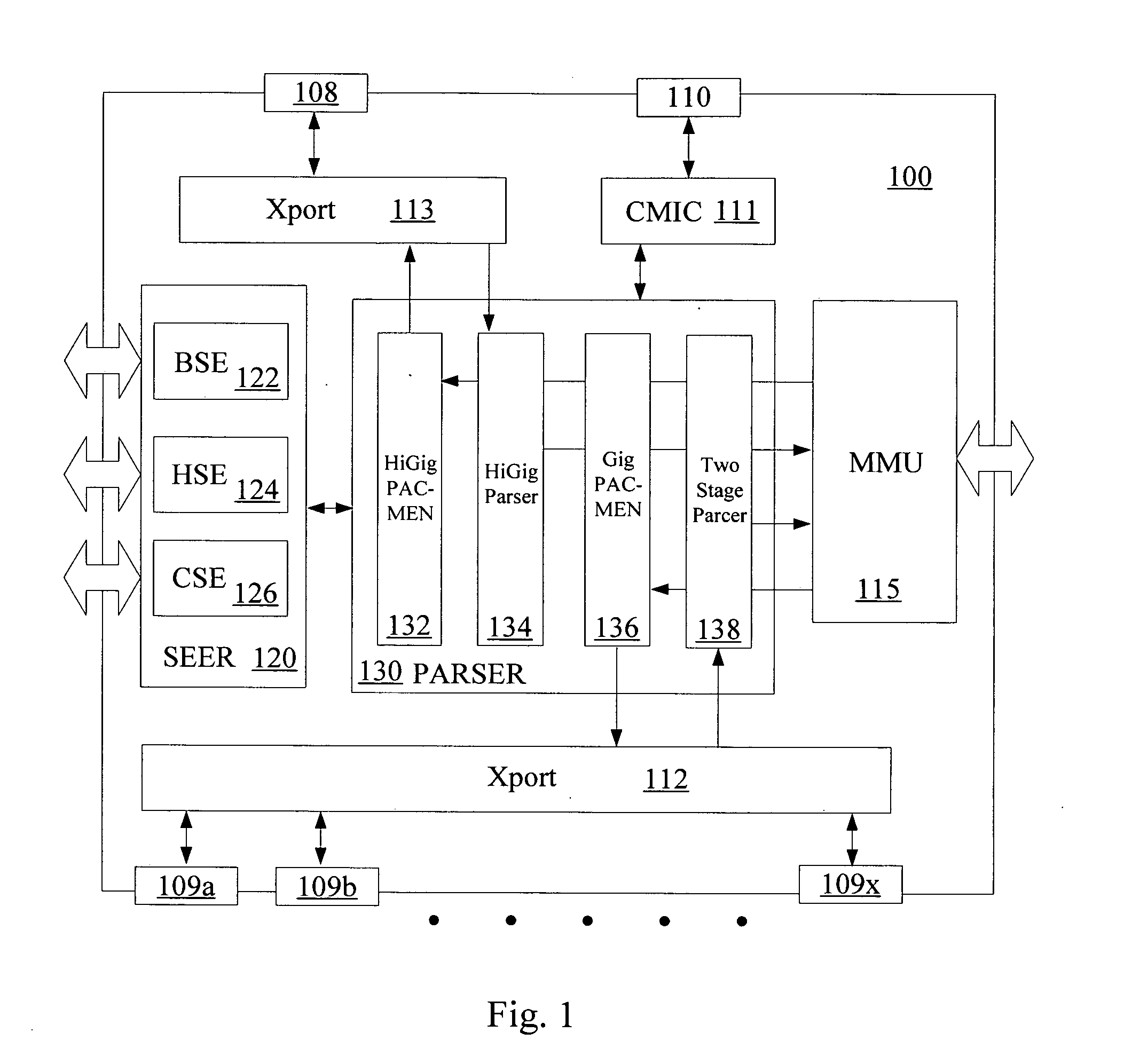 Timestamp metering and rollover protection in a network device