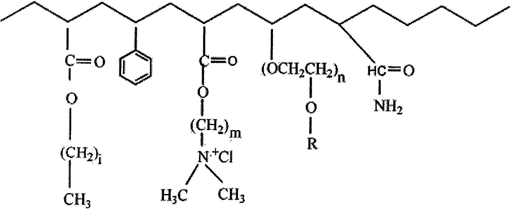 Water-based polymer pigment dispersant and leather cationic pigment paste prepared from same