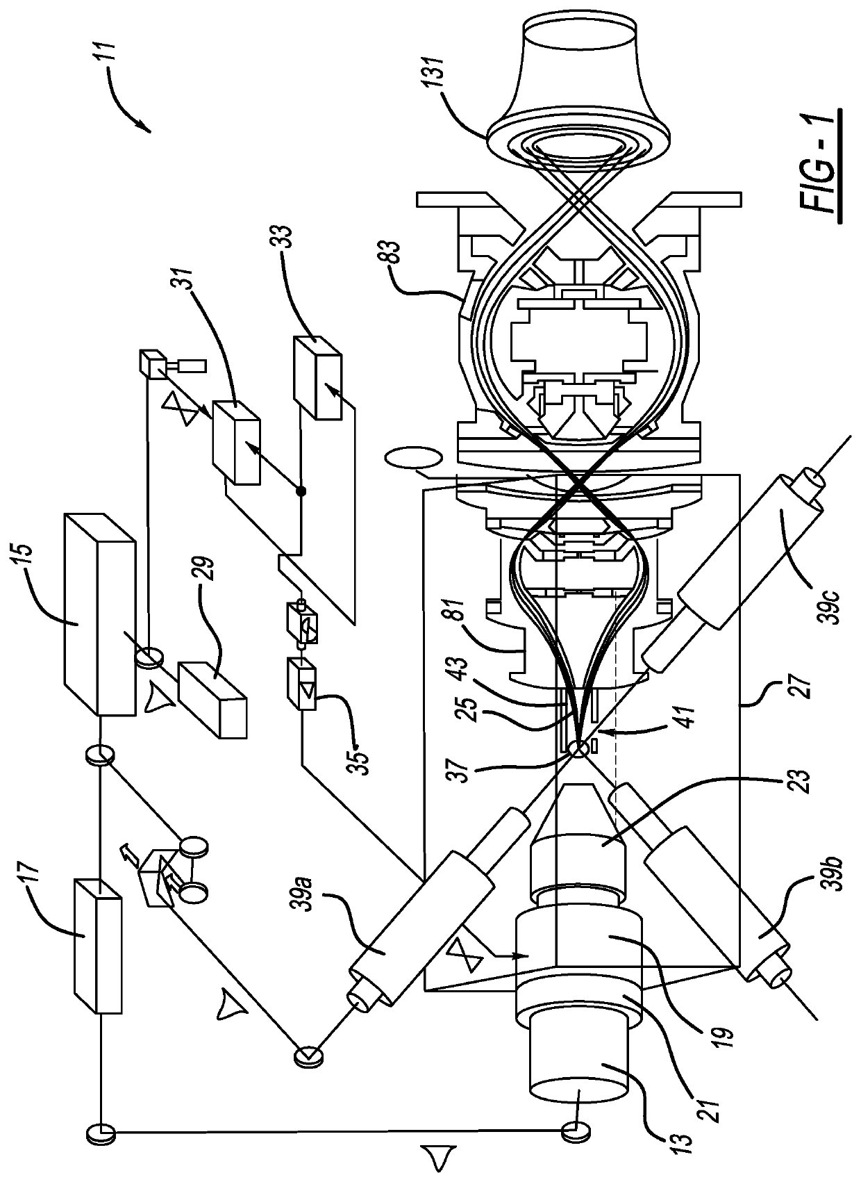 Electron spectroscopy system