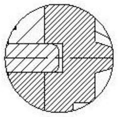 Center component of electronic brake booster capable of being mechanically and fully decoupled