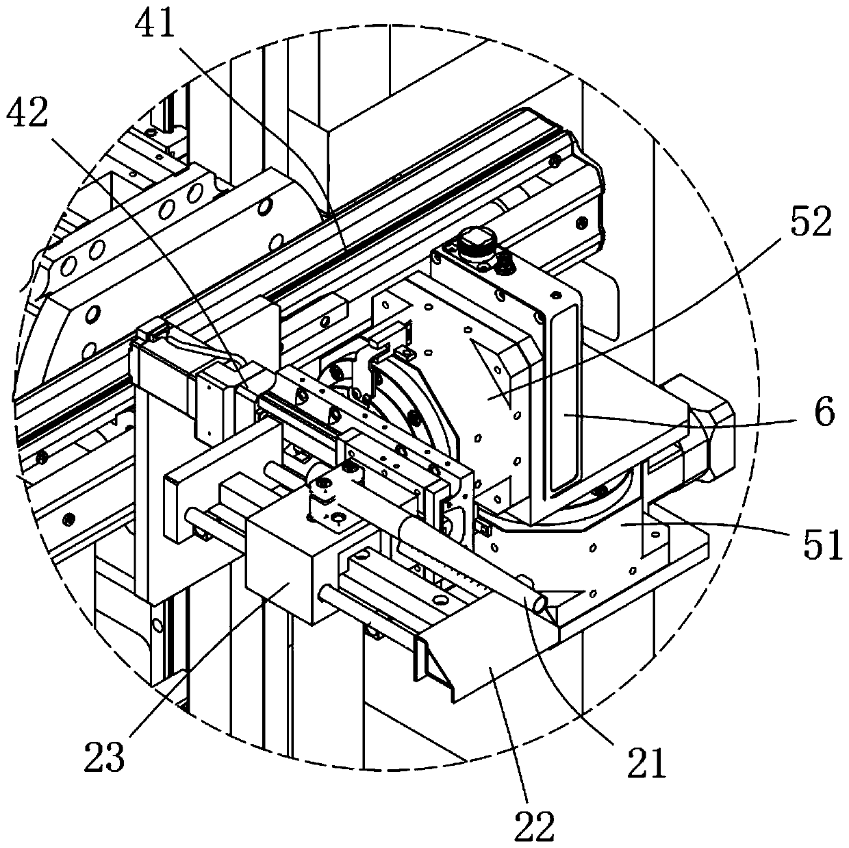 Hole plugging device and hole plugging robot