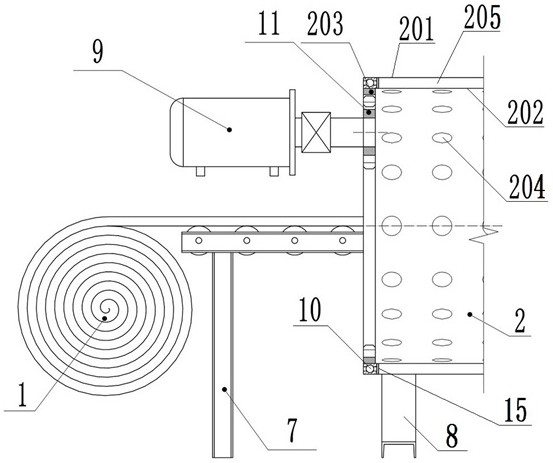 Equipment and method for rapidly preparing gel felt