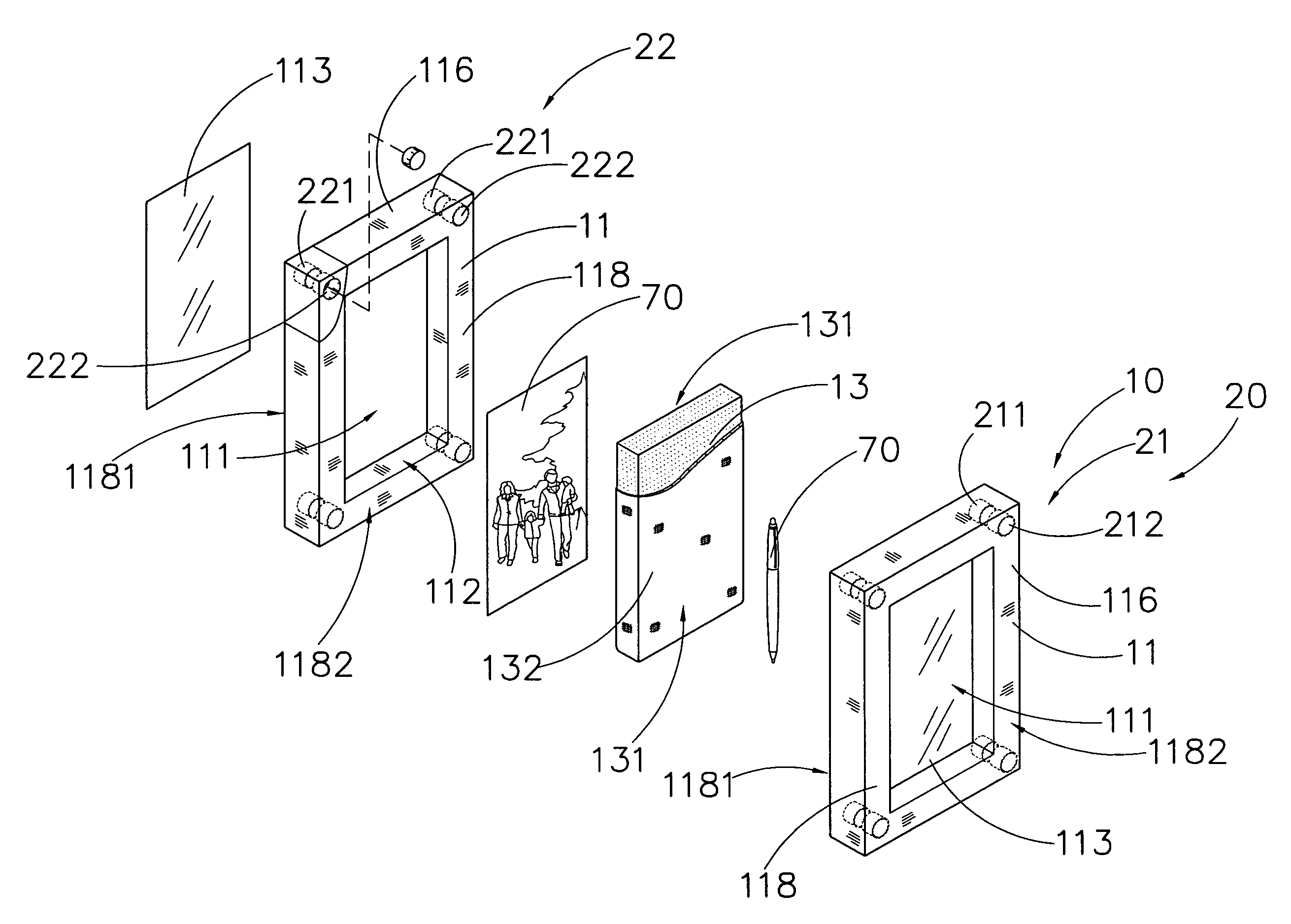 Dual window display box