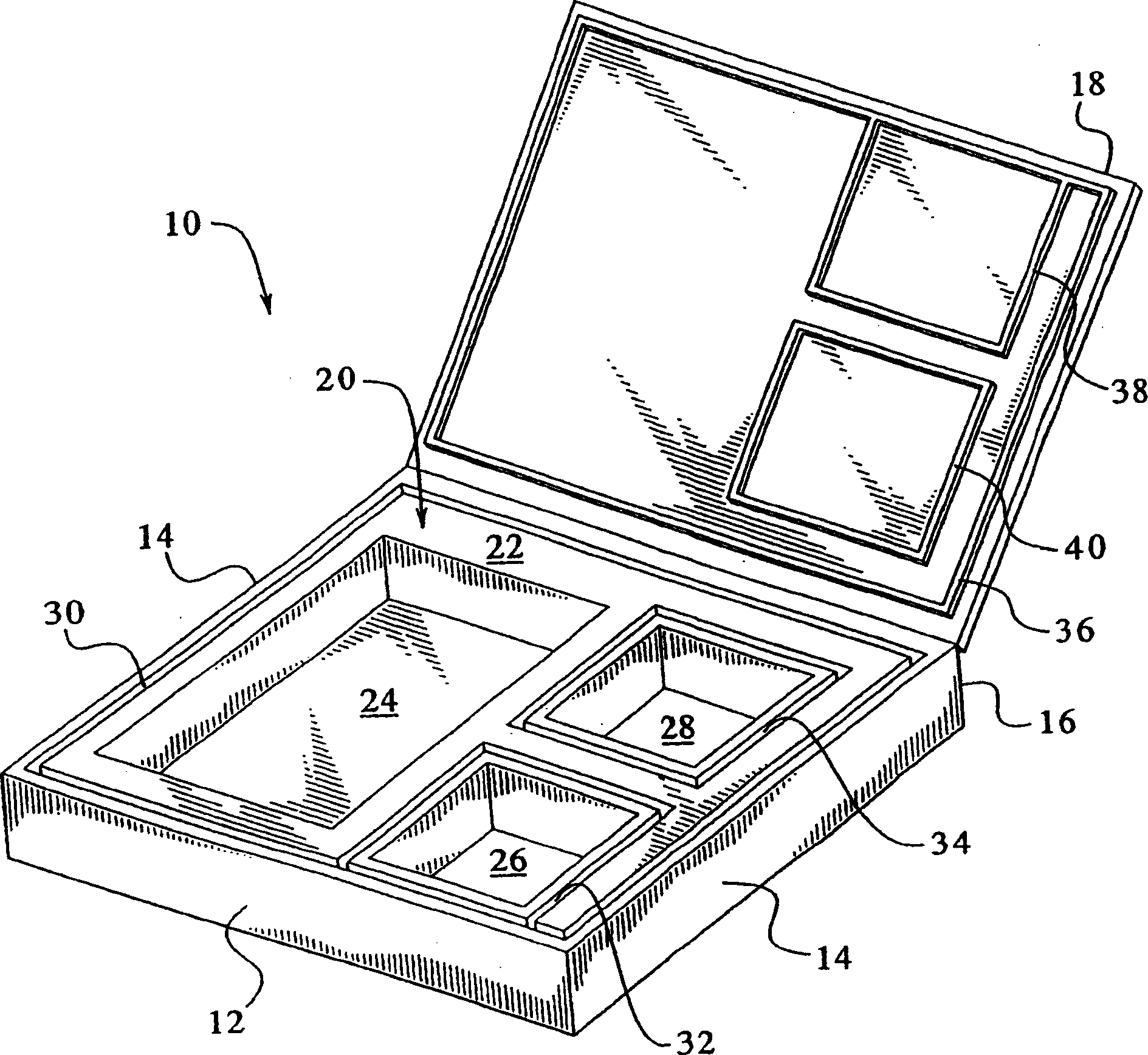 Multi-component pet food packaging