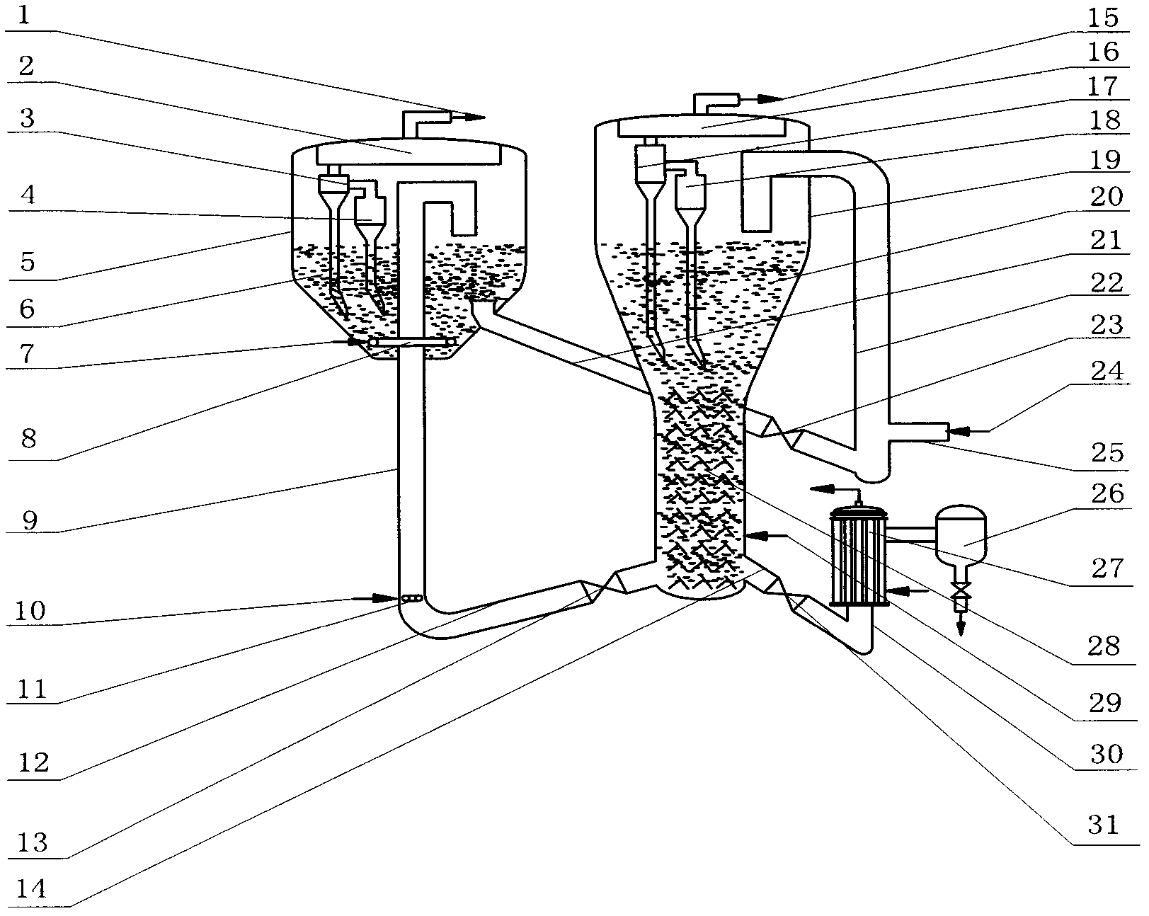 Method and device for destructive distillation of oil shale