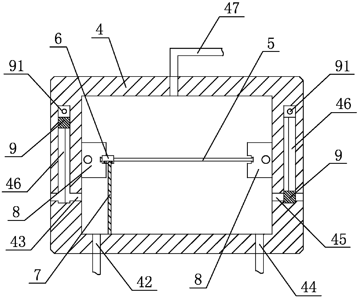 High-efficiency electromagnetic reversing pneumatic pump