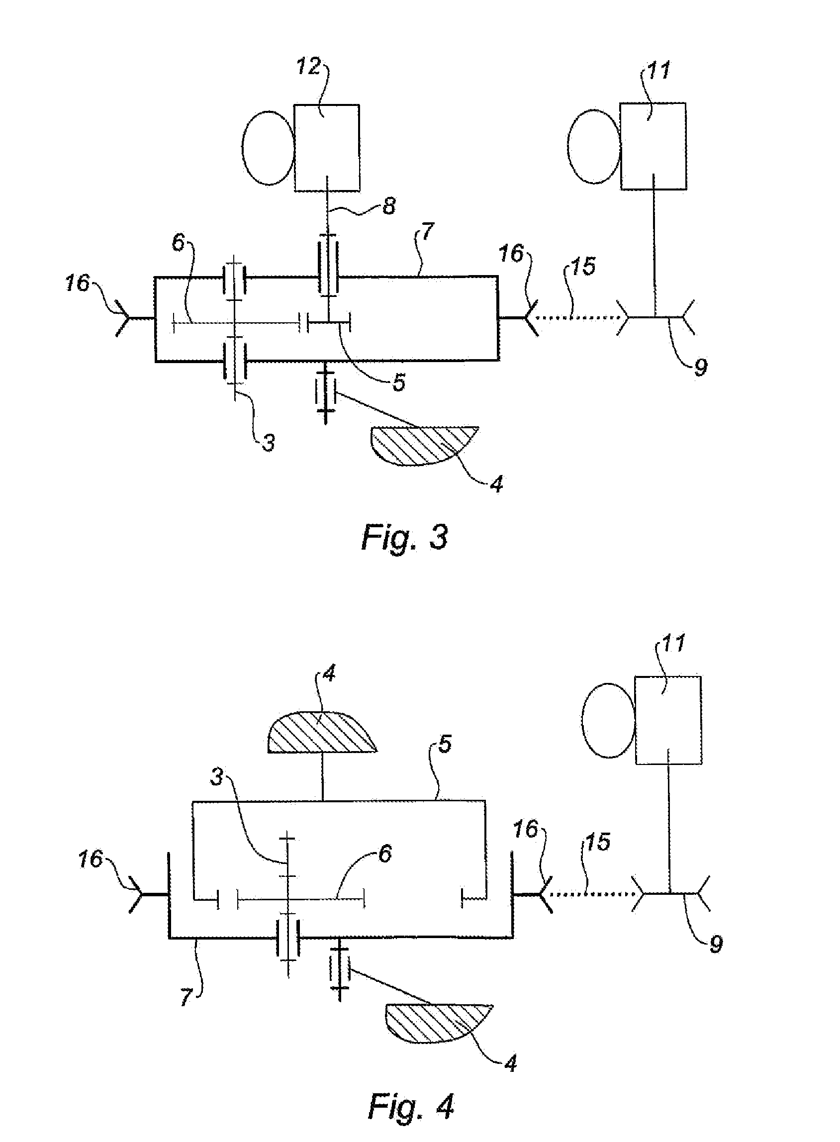 Gearbox for a mixer-blender