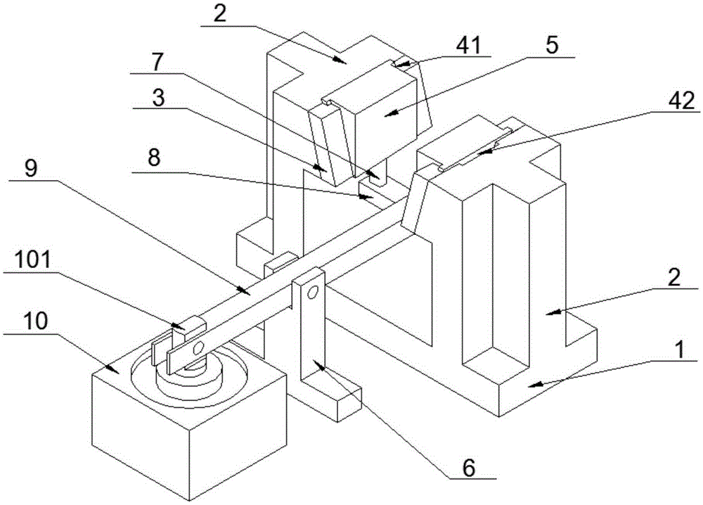 Compressor rotor blade groove machining clamping tool with supporting frame