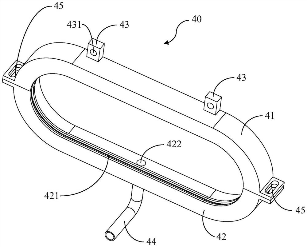 Protective covers for blast furnace cooling plate assemblies