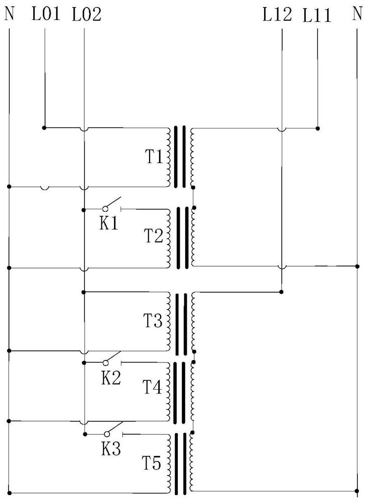 Original power capacity-increasing and voltage-stabilizing system for base station