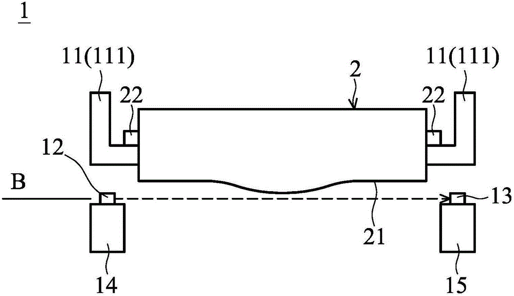 Surface sinkage measuring method and measuring device thereof