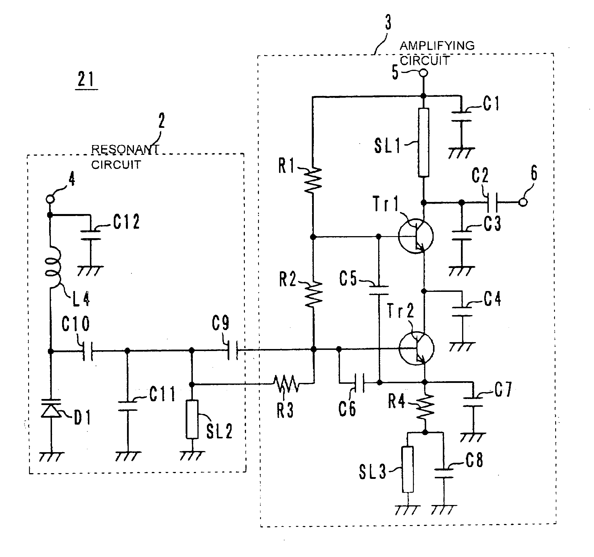 Voltage controlled oscillator, composite module, and communication apparatus