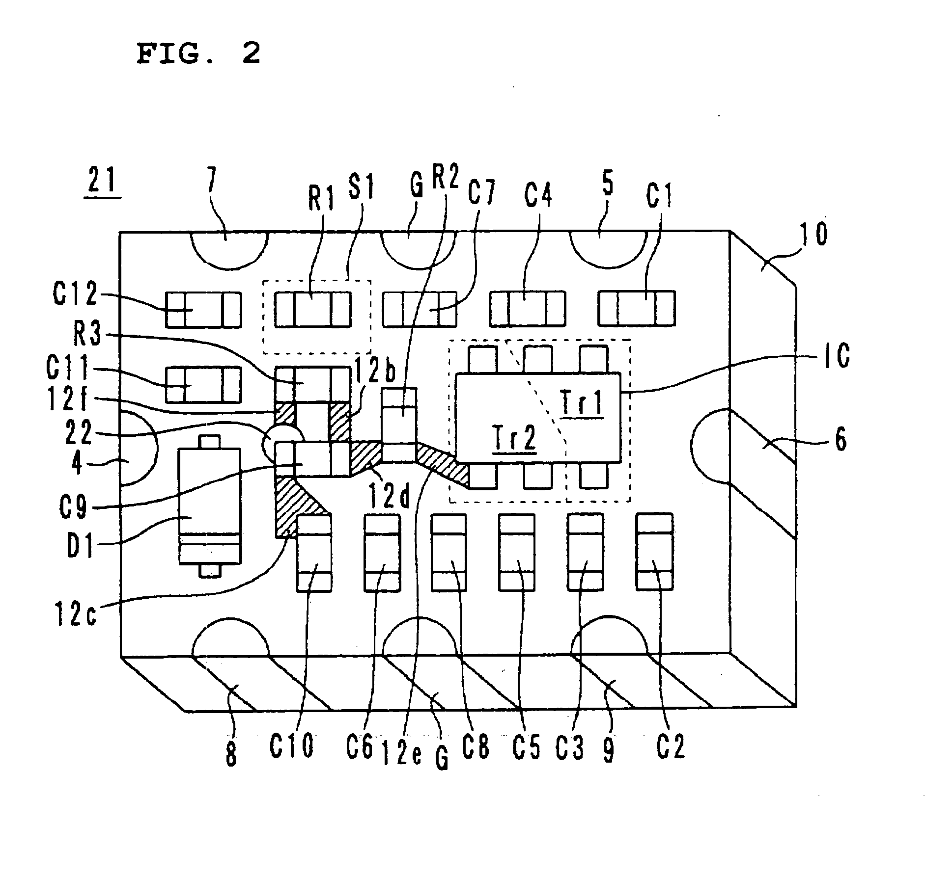 Voltage controlled oscillator, composite module, and communication apparatus