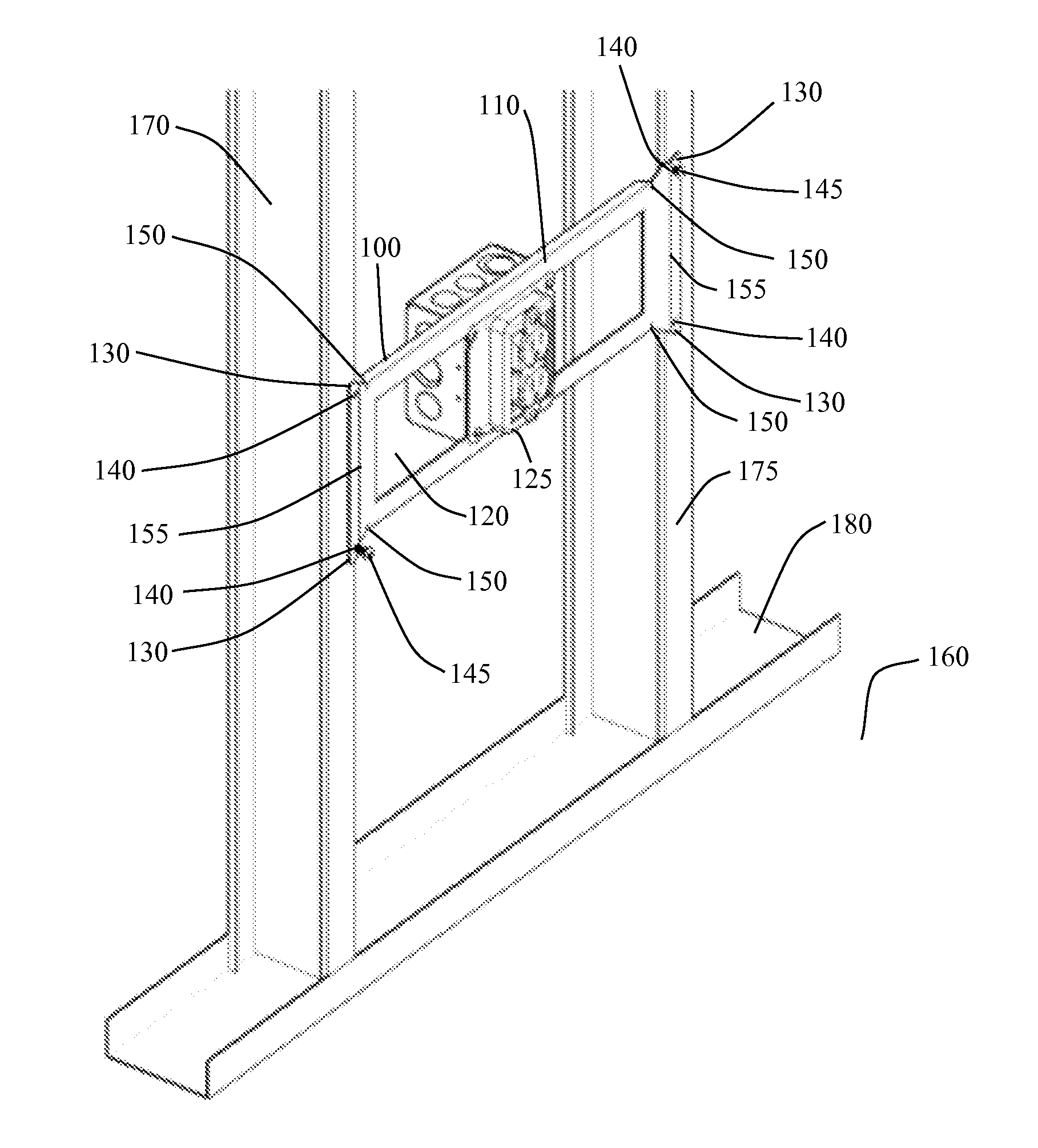 Self-Measuring Wall Box Bracket