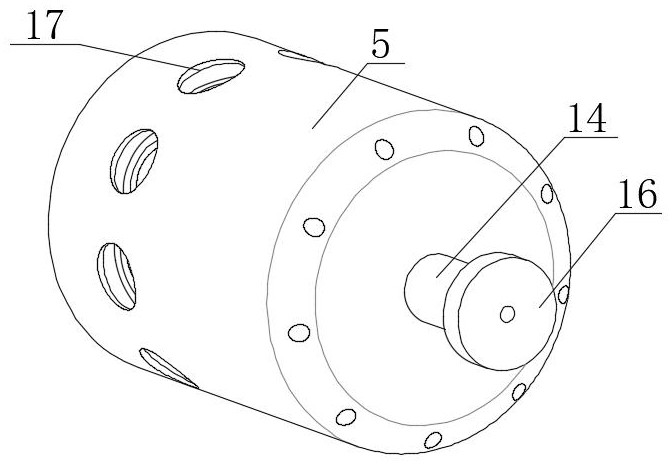 Hardware stamping device with positioning structure