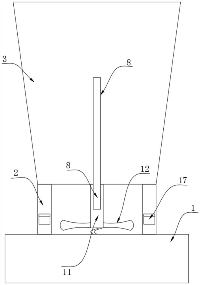 Water supplementing and ventilating type intelligent planting pot