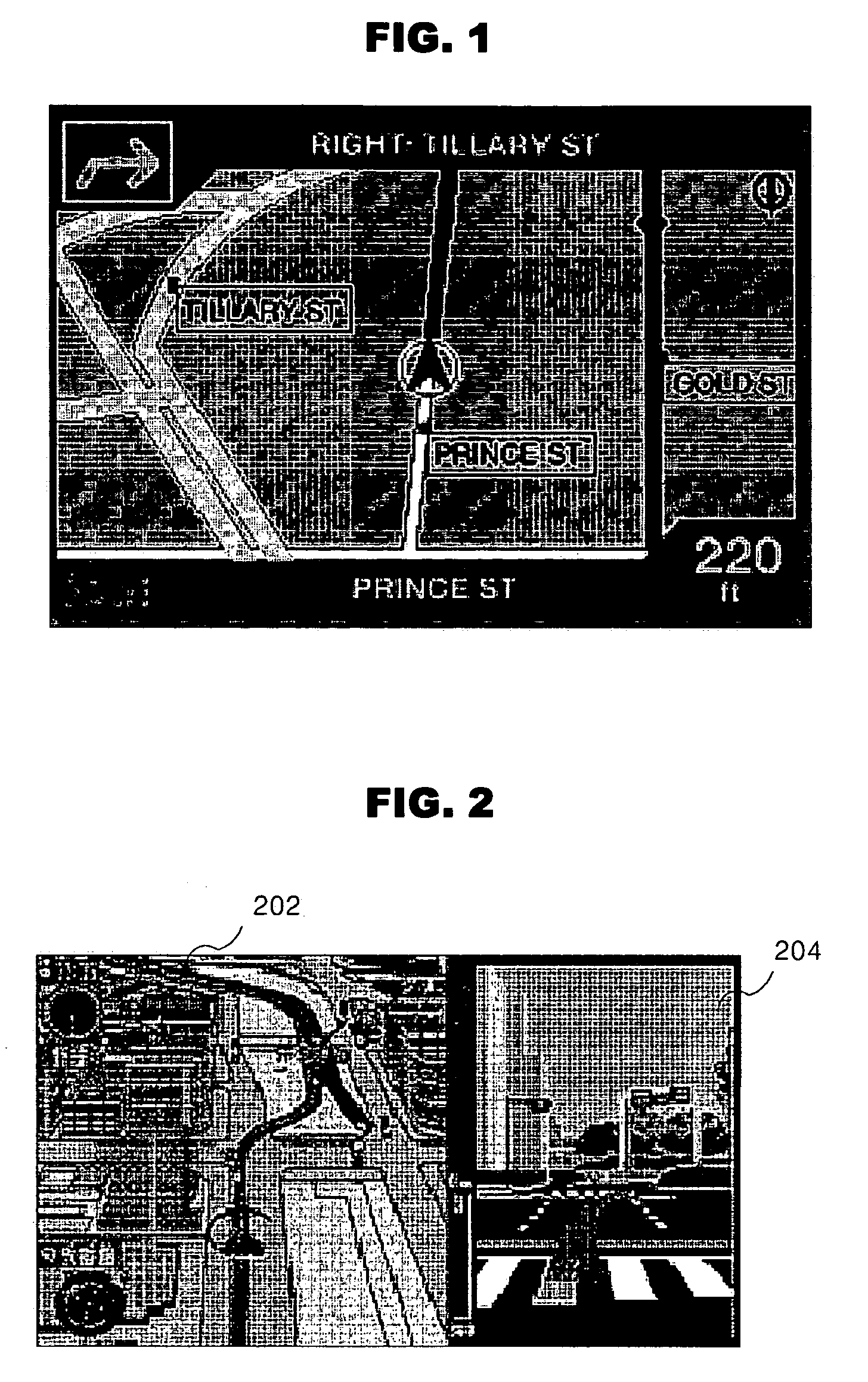 Car navigation device using forward real video and control method thereof