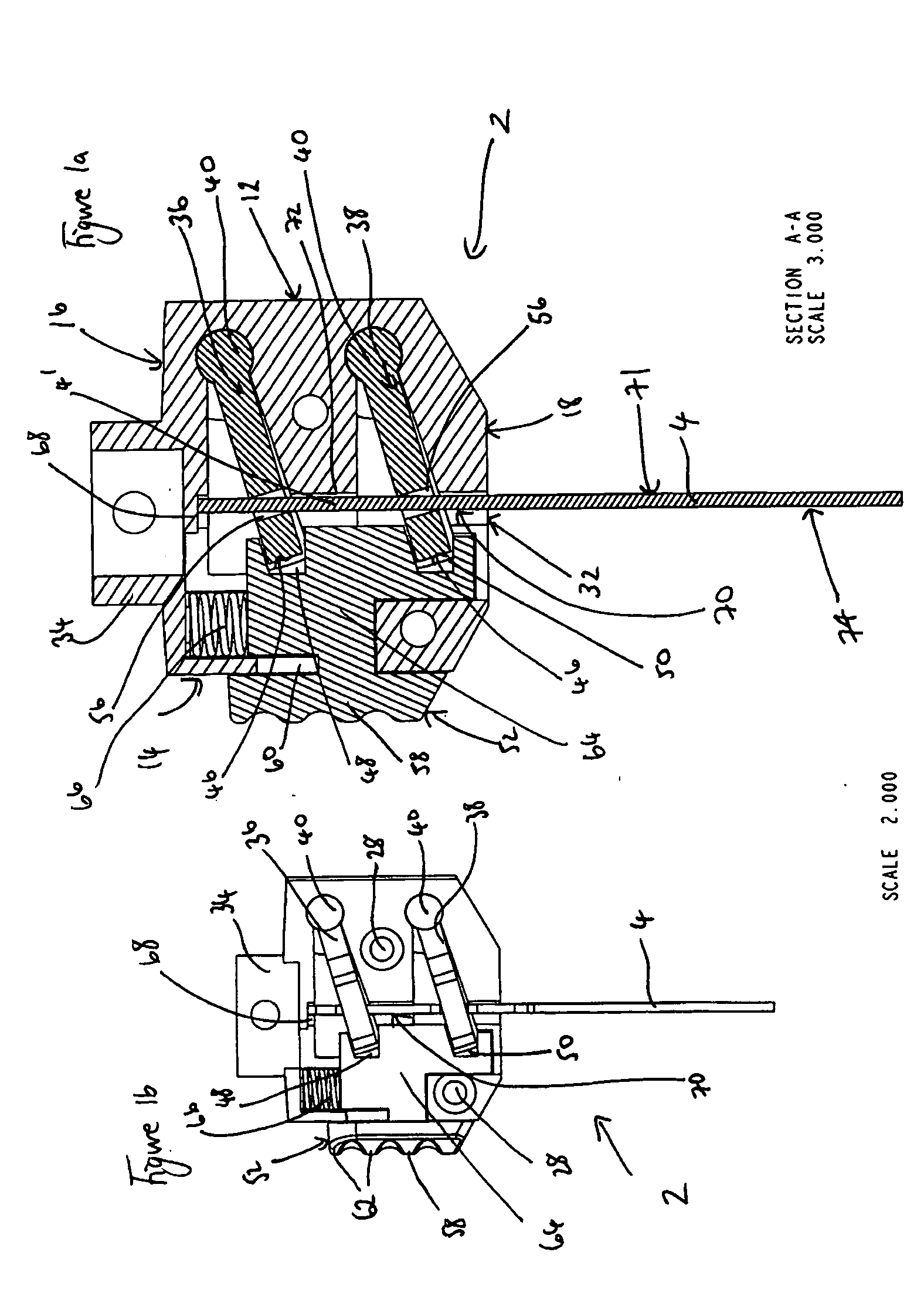 Clamping device