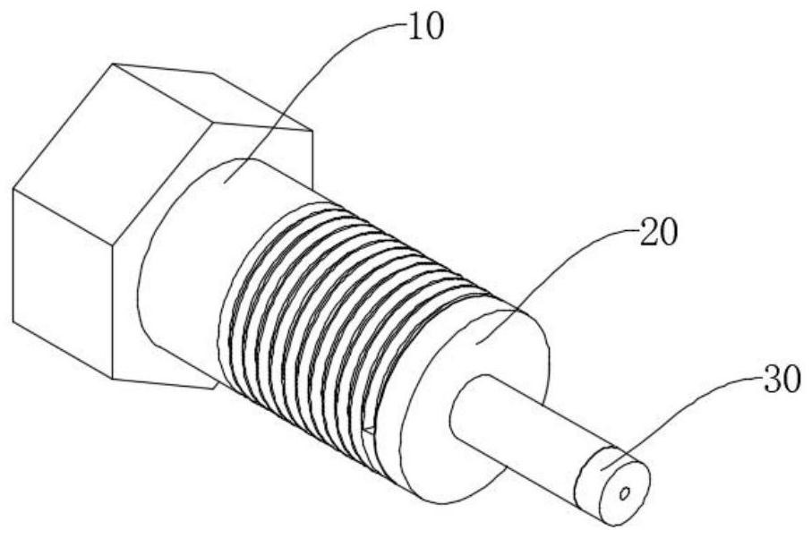 High-pressure-resistant liquid chromatography connector and fluid type connection system achieving zero dead volume