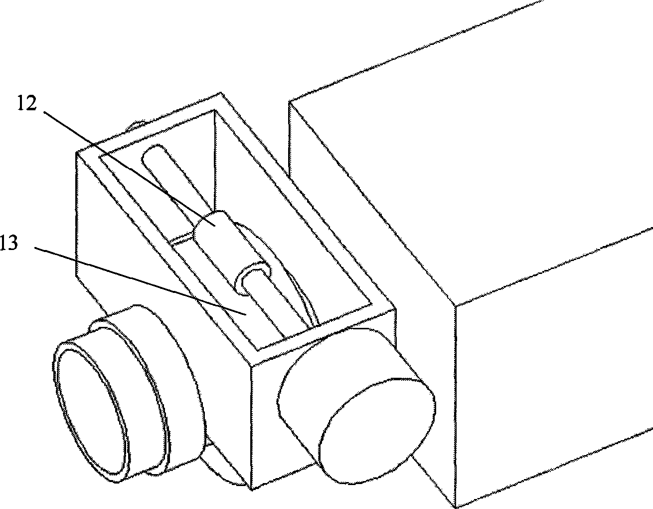 Rotary type automatic riveting machine hand and use method thereof