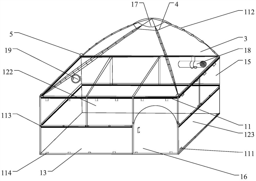 Multifunctional outdoor folding tent