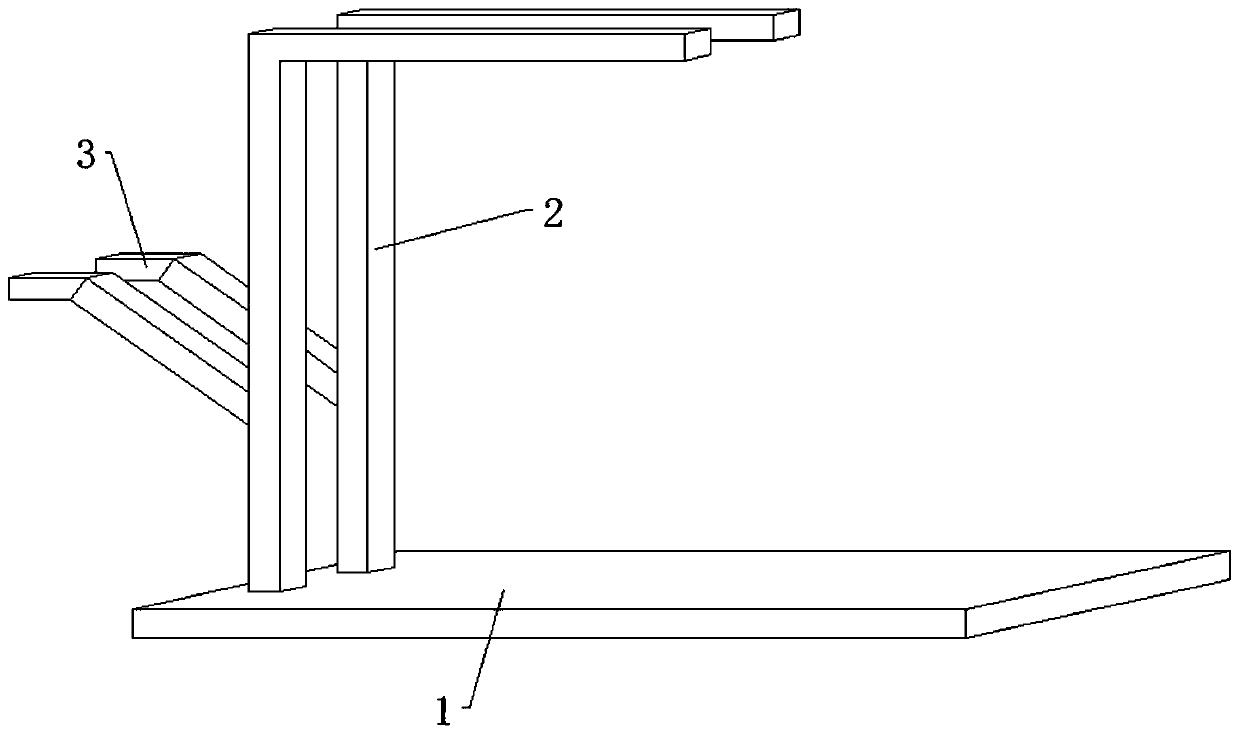 Dust falling device for house building construction