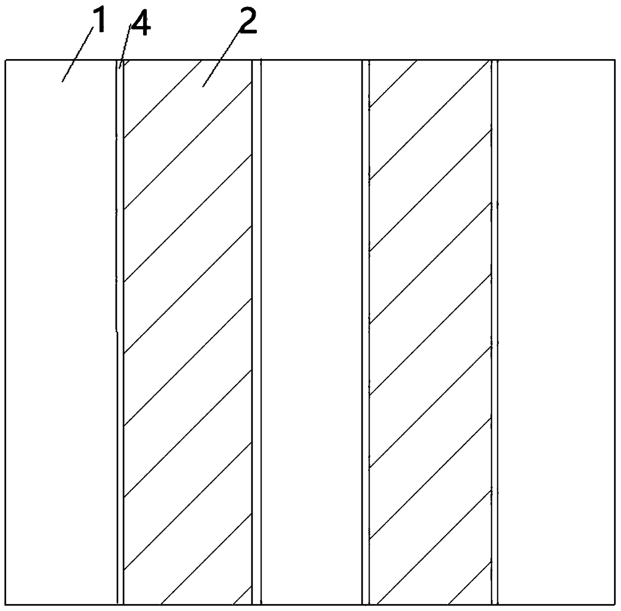 Transparent silver-black three-color multifunctional composite mulching film and manufacturing method thereof