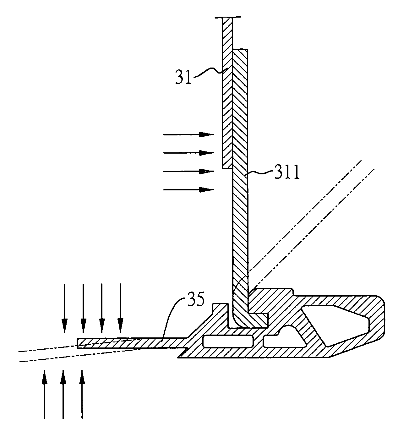 Blast-resistant cargo container