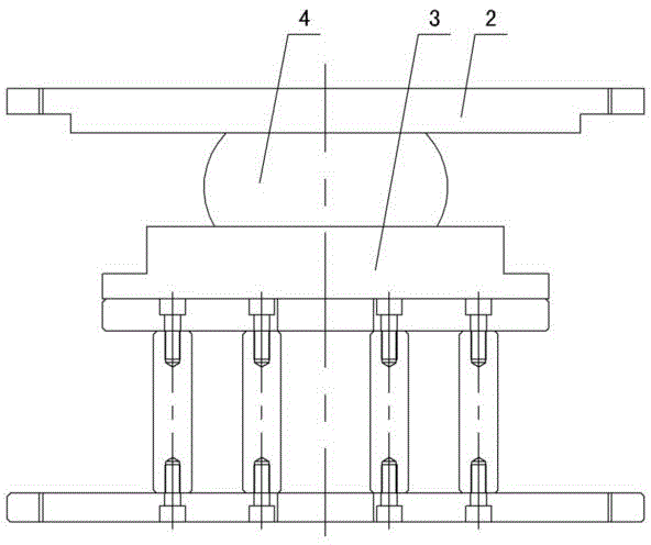 Processing method of carrying out rotary forging on forge pieces with high precision of truck hub