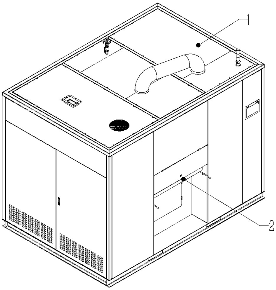 Treatment process of high-salt and high-organic waste liquid and waste liquid treatment equipment used