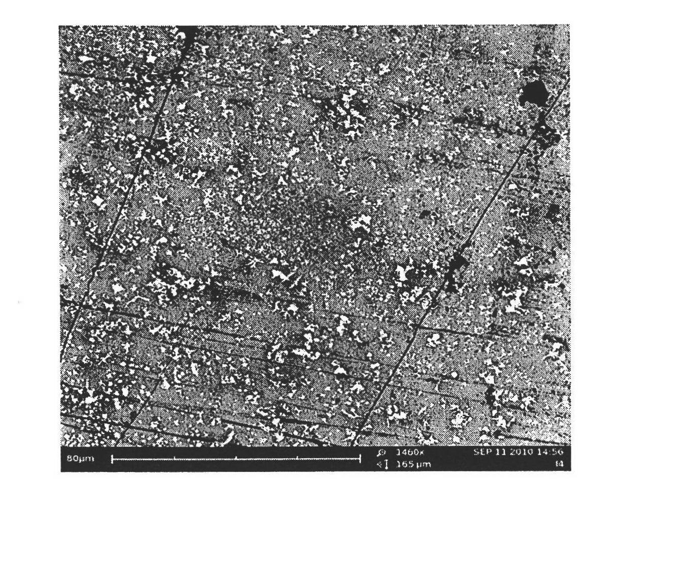 A method of preparing boron-aluminum-magnesium ternary alloy coating by laser rapid remelting