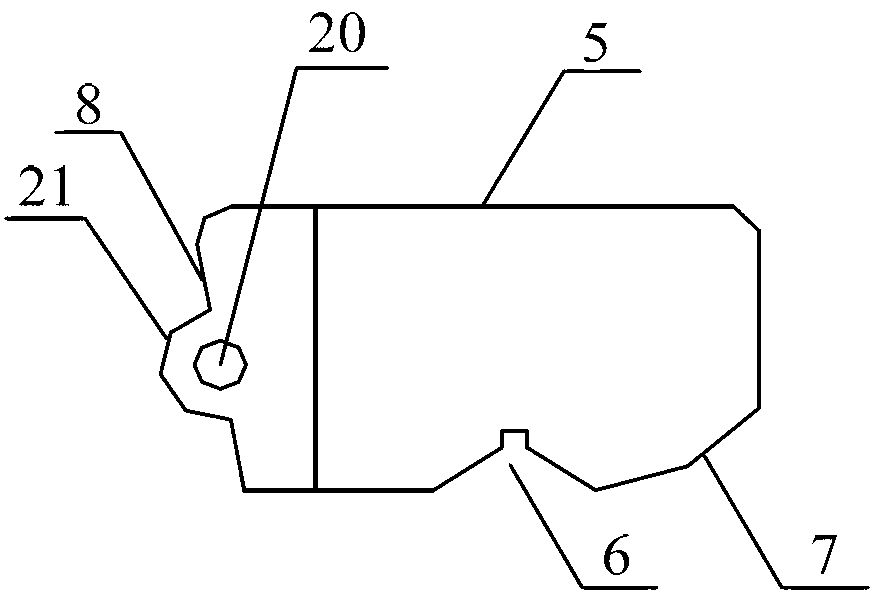 Fast centering installing and clamping device