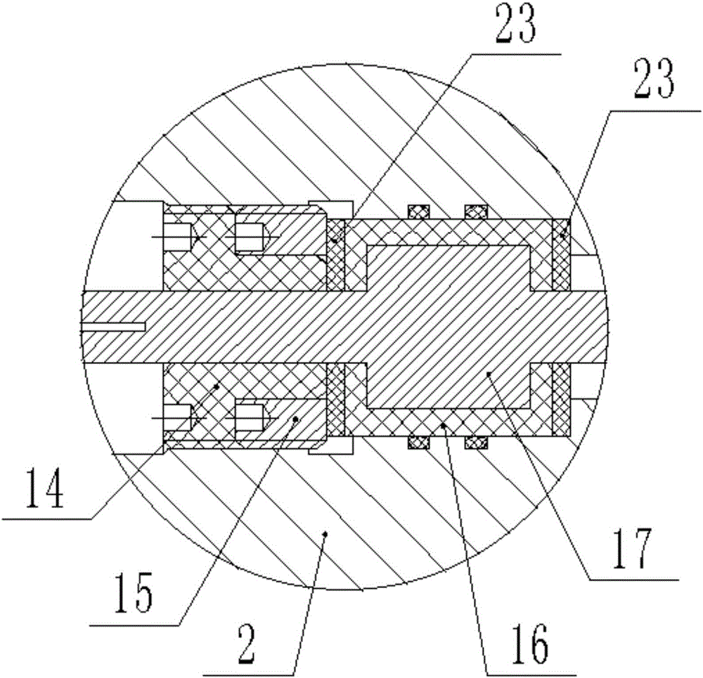 Ultrasonic variable-frequency blockage removing, oil outlet increasing and injection increasing device