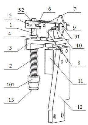 Detecting device for positive and negative surfaces of valve seat ring