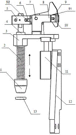 Detecting device for positive and negative surfaces of valve seat ring