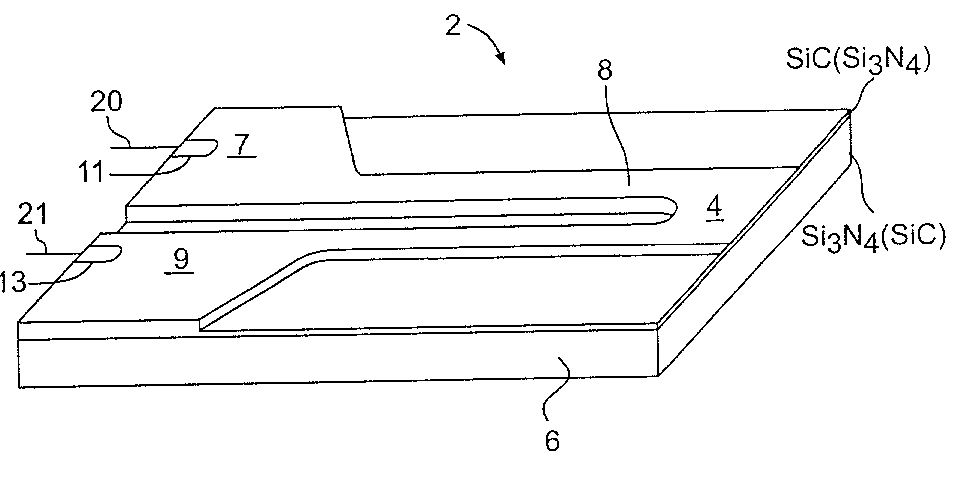 Composite monolithic elements and methods for making such elements