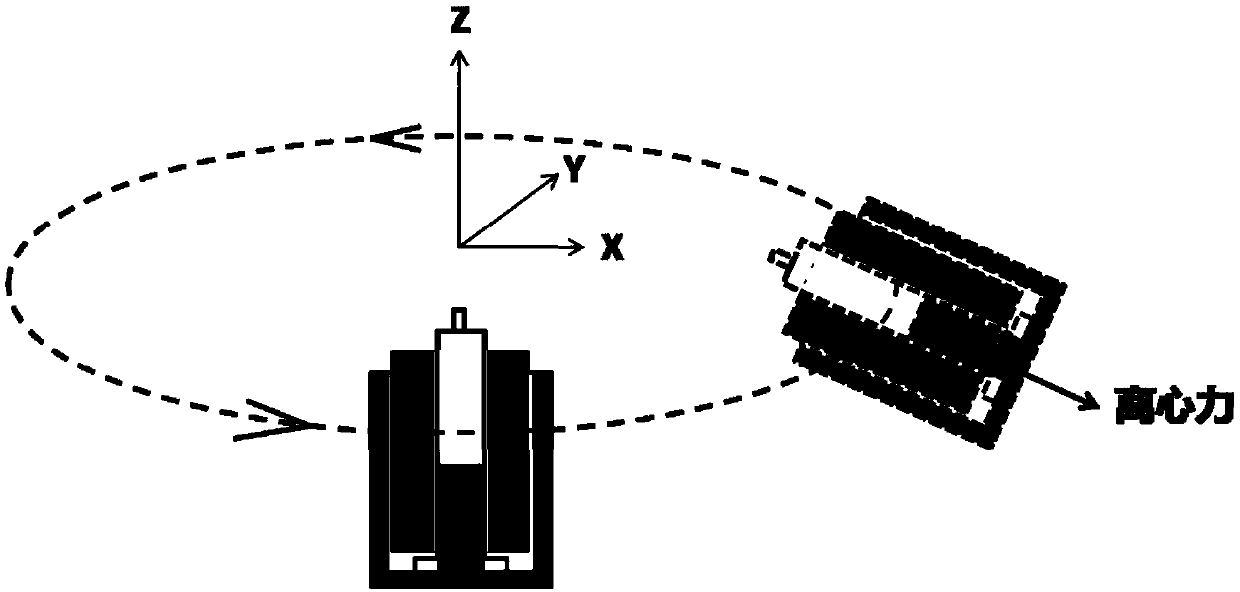 Inverted defoaming device for conductive adhesive and application method thereof