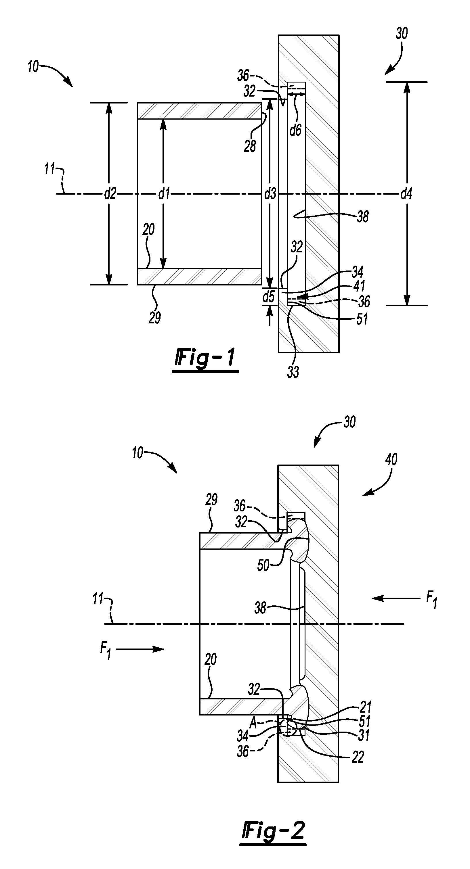 Friction-Welded Assembly with Interlocking Feature and Method for Forming the Assembly