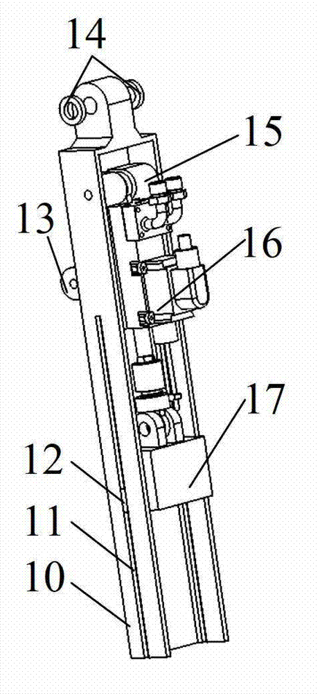 Robot single joint hydraulic pressure and position control test platform