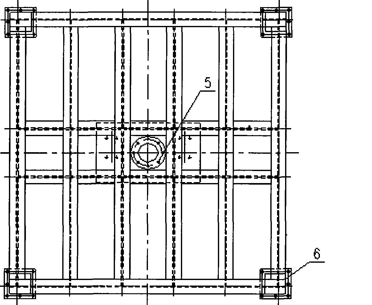 Double-sided opposite pressing interior trim molding hydraulic press