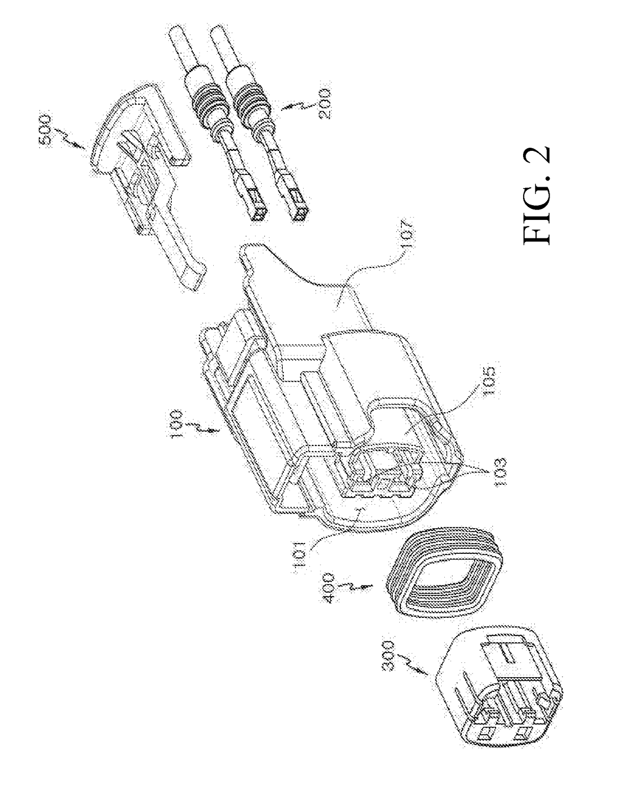 Connector assembly having cpa