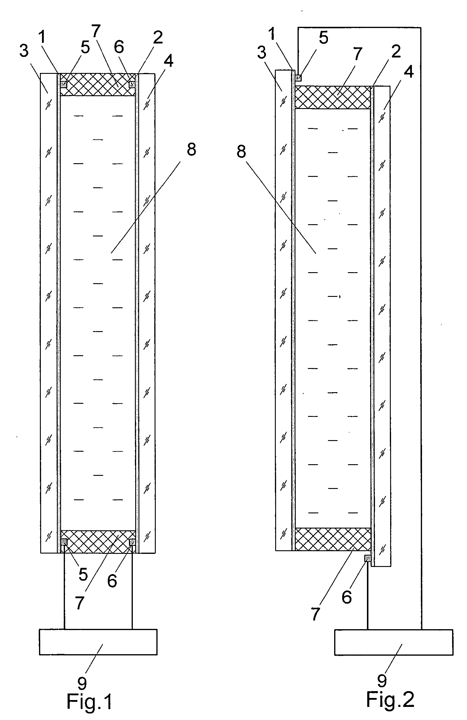 Method for producing an electrochromic device and said electrochromic device