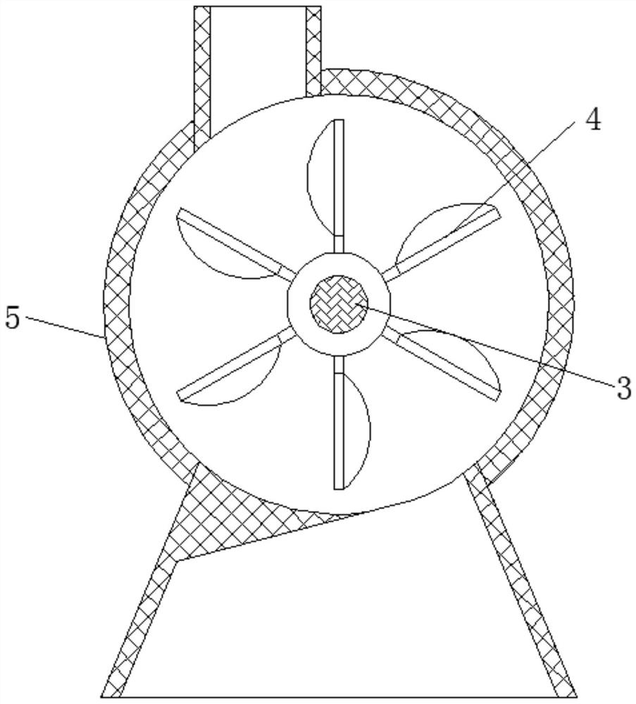 A closed adjustable power generation device for vertical axis wind-powered street lamps