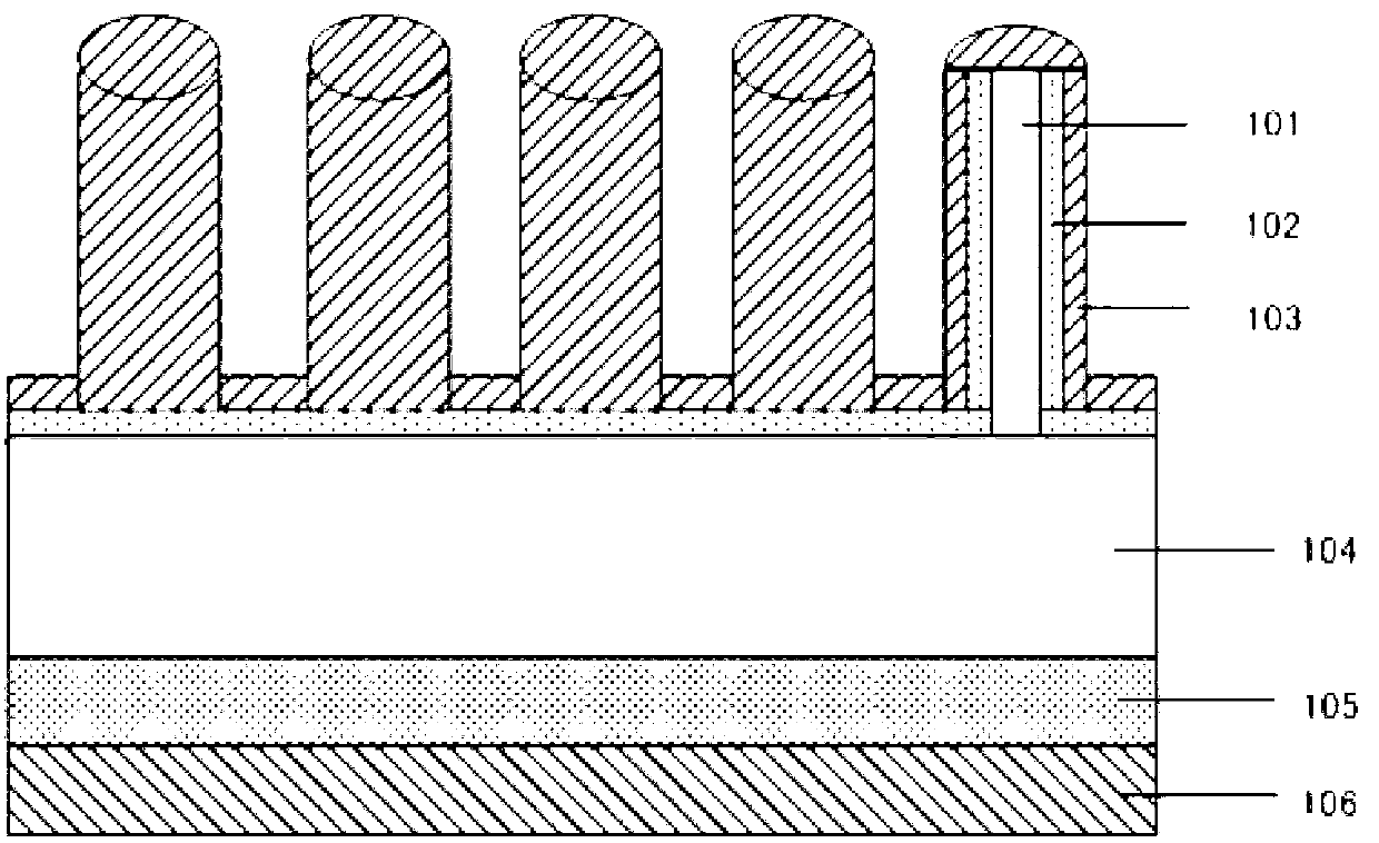 Silicon substrate radial homojunction heterojunction solar battery and manufacturing method thereof