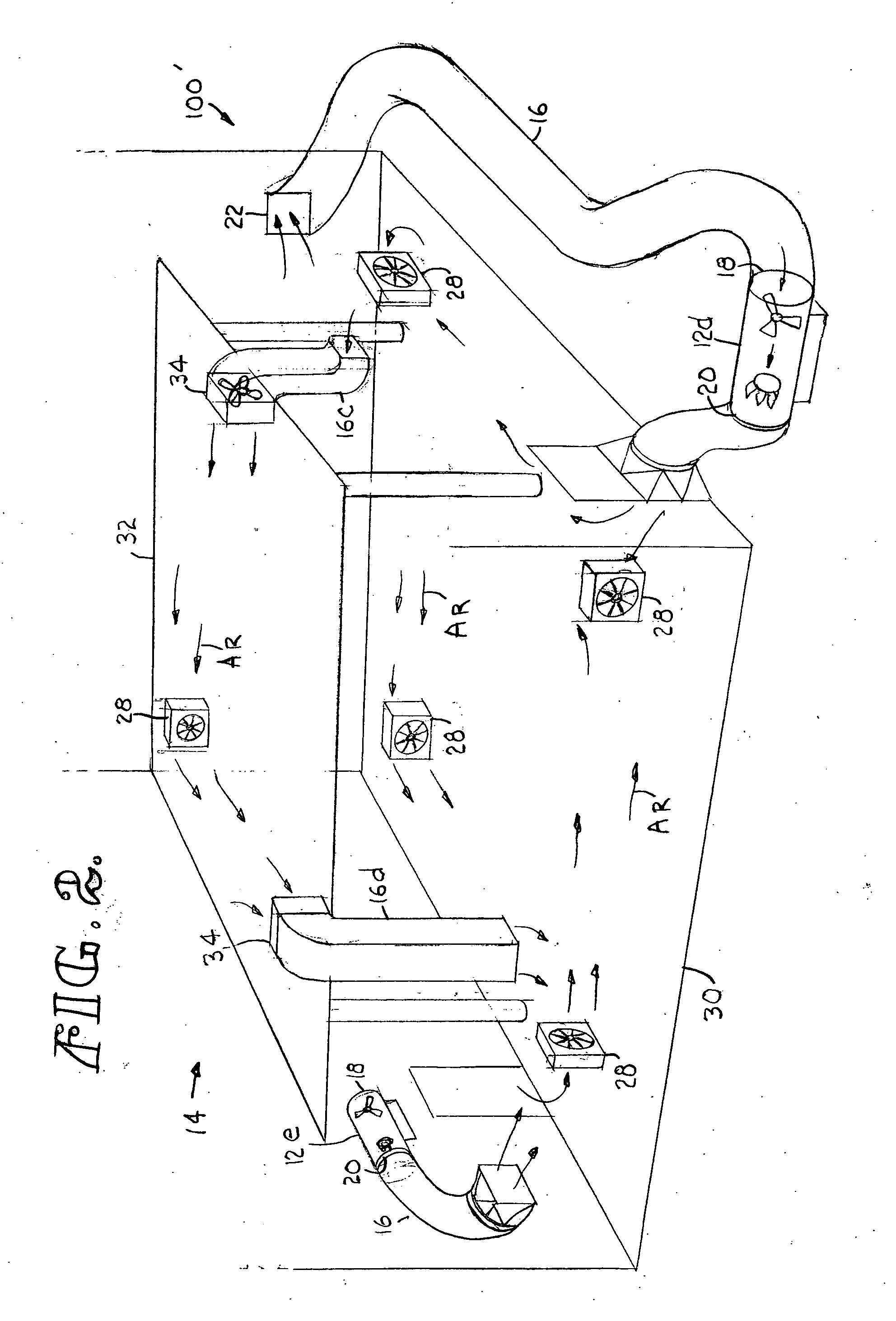 Method of extermination utilizing heated air