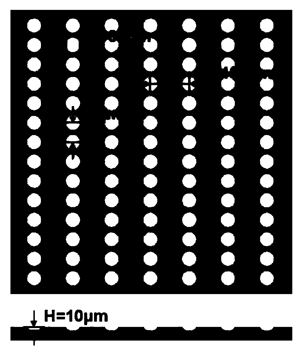 Copper-based material surface icing-delaying structure and preparation method thereof