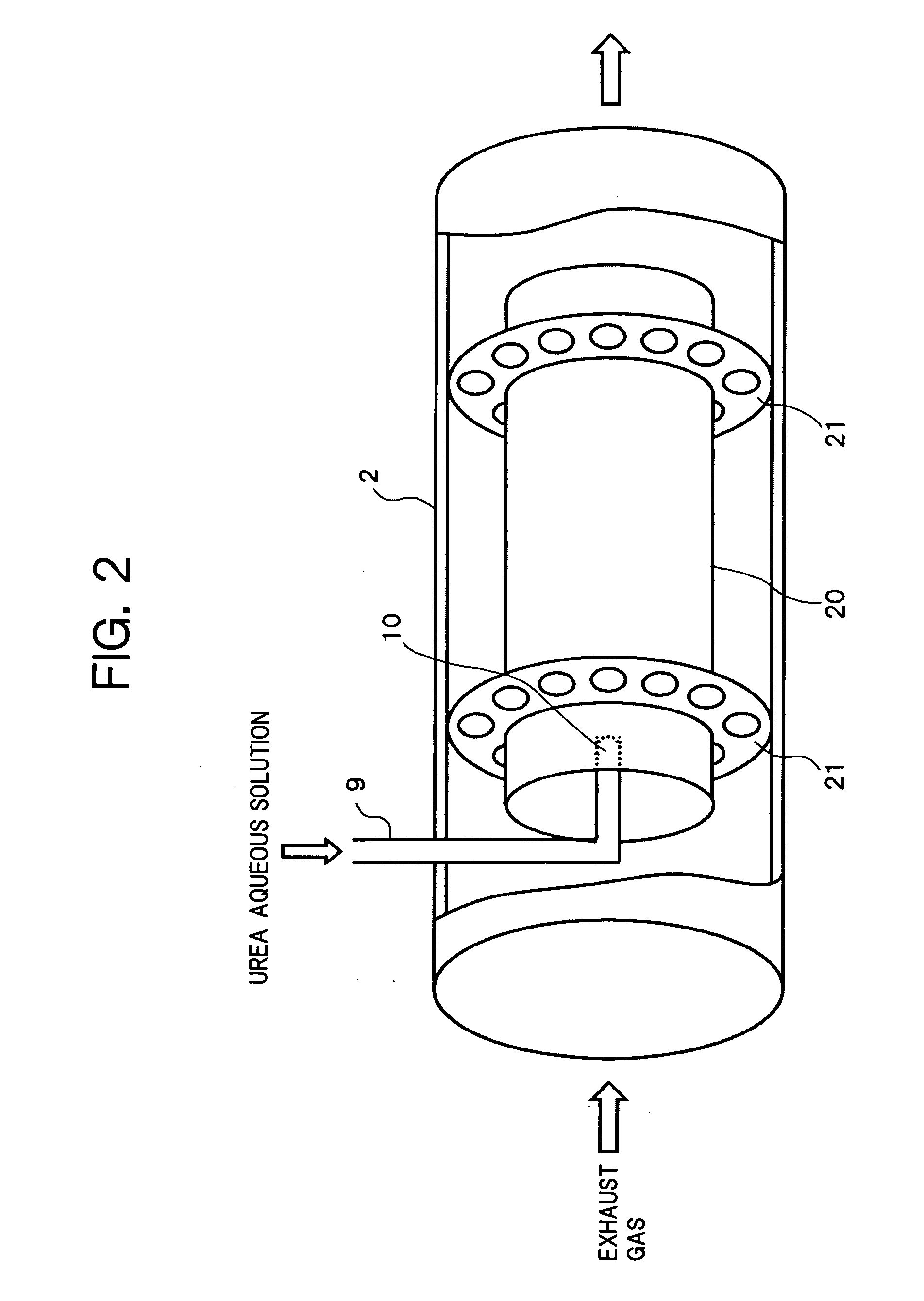 Exhaust gas purifying apparatus