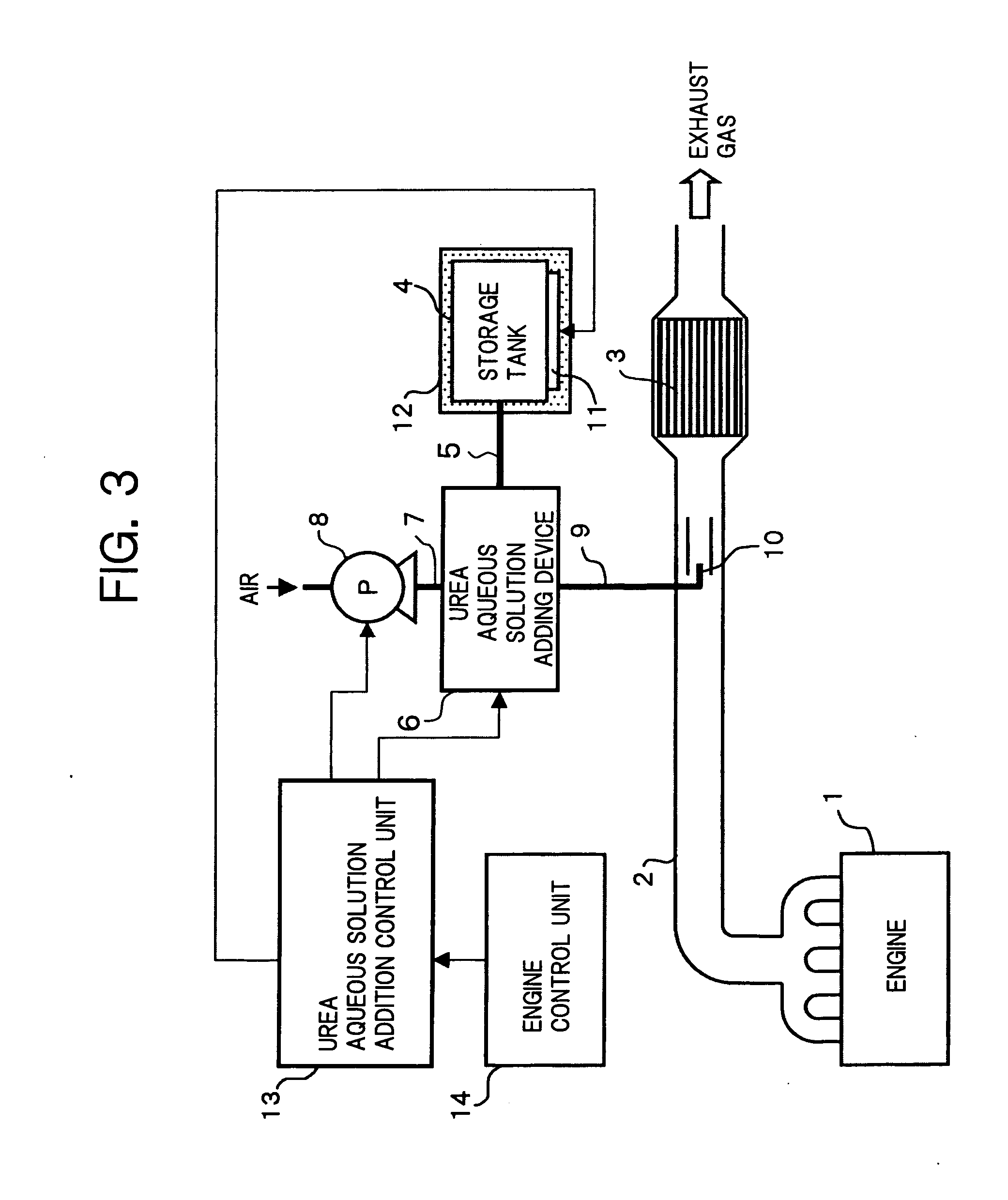 Exhaust gas purifying apparatus