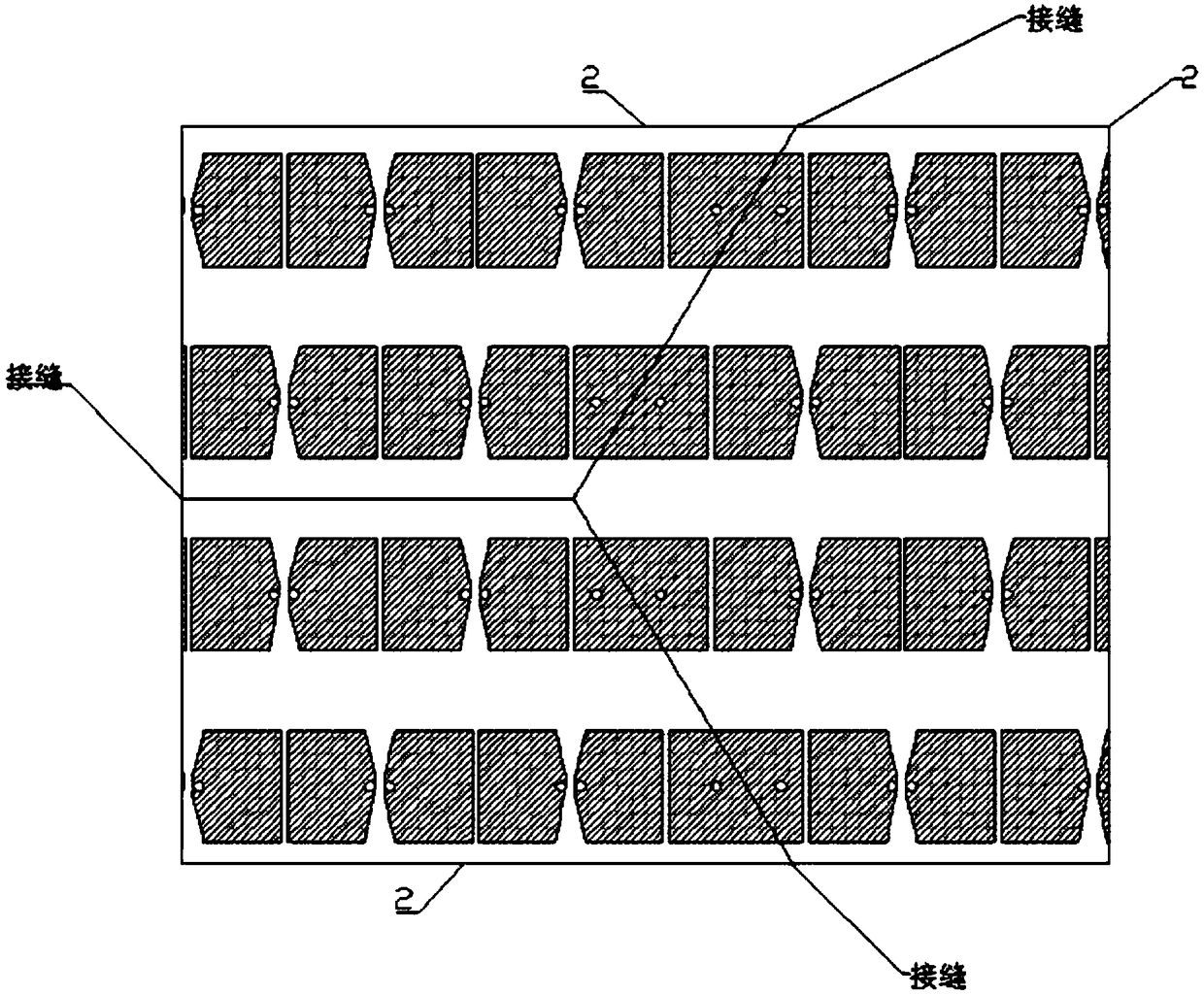 Ultra-wideband low-profile antenna array structure