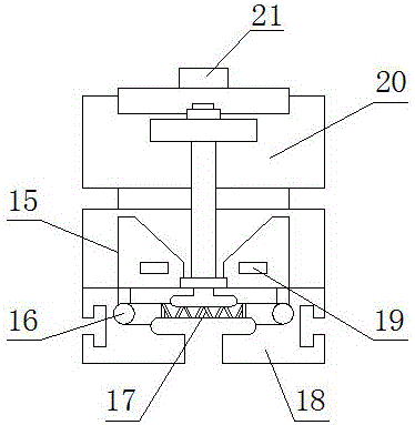 Tool clamp special for production of combination drilling machine